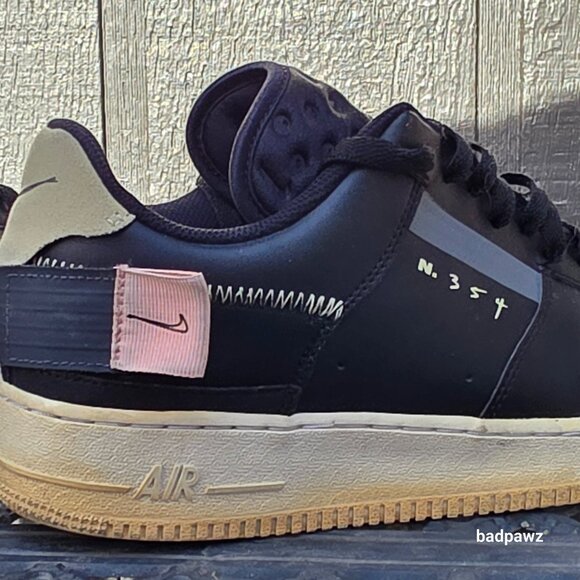 ❤️️SOLD!!!❤️Men’s 10 Nike Air Force 1 Low Drop Type N.354 'Pink Tint' CI0054-001 - Picture 4 of 6